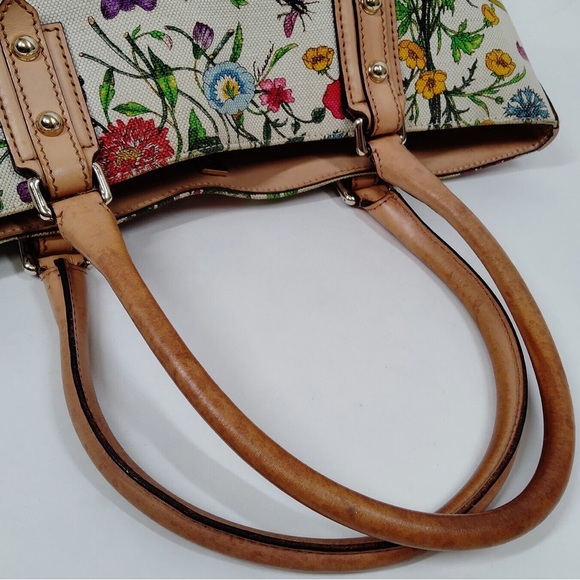 🔥Floral Gucci Tote - Picture 3 of 7